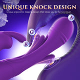 Unique 3 in 1 Multiple Stimulation female G-Spot Vibrator Toy