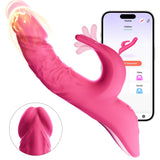 LUNA App Control Realistic Dildo Rabbit Vibrator