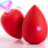 DEW| Adorable Deep 9 Sucking & 10 Vibrating Modes Female Vibrator Toy