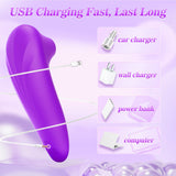 Unique Design Licking & Sucking Women Sex Stimulator Toy