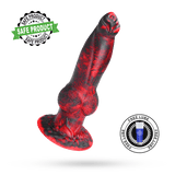 2 in 1 8.7in Thrusting & Vibrating Silicone Monster Dildo