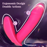 Adult Sex Toy Panty Vibrators Dildo with 9 Thrusting & Vibrating Modes