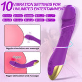 Classic Clitoris Vibrator Dildos with 10 Vibration Modes