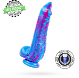 MARS | 9.3in Colorful Lifelike Silicone Monster Dildo