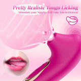 Unique Design Licking & Sucking Women Sex Stimulator Toy