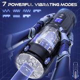 STORM| 3 in 1 Thrusting and Rotating vibrating Male Masturbator Toy