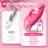 LUNA App Control Realistic Dildo Rabbit Vibrator