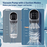 NEST|Sohimi 6 in 1 Upgraded Vacuum Pump Male Masturbator toy with LCD Display