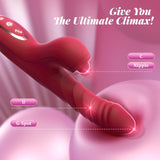 CHERLY|4 in 1 G Spot thrusting & sucking vibrator Clitoral Stimulator