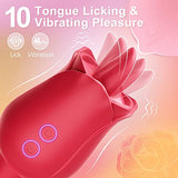 Orgasm in 30 Seconds Multiple Stimulation Rose Vibrator