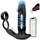 Cock Ring 3 in 1 Versatile Anal Plug Prostate Massager