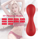 10 Vibration Modes 360° Rotating IPX7 Waterproof Clit Stimulator