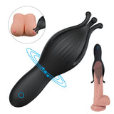 Penis Head Silicone Vibrator Stimulator