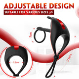 Multifunctional 7 Vibration Adjustable Design Cock Ring