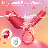 Orgasm in 30 Seconds Multiple Stimulation Rose Vibrator