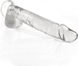 11.4in Safe Transparent Material Giant Monster Dildo