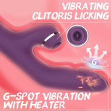 GANJ | 3 in 1 Stimulation Rabbit Vibrator with Heating