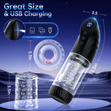 3 in 1 Automatic Male Masturbator with LCD Dsiplay Male Sex Toy