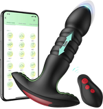 Anal Plug Prostate Vibrator with App Control