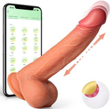 8.7in Thrusting APP Controlled Realistic Dildo