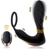 Vibration Dual-Motor Prostate Massager With Penis Ring