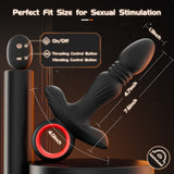 Adult Toys Vibrator for Men Vibrating Butt Plug with 7 Vibration Modes