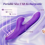 CHERLY|4 in 1 G Spot thrusting & sucking vibrator Clitoral Stimulator