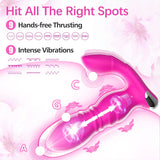 Thrusting & Vibrating Wearable  Super Quiet Butt Plug