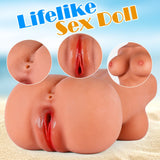 11.1LB Sex Doll Male Masturbator Love Doll Lifelike Pocket Pussy Ass