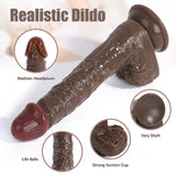 8.93in Vibrating & Thrusting & Rotating Realistic Dildo