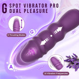 Sohimi 2 in 1 Thrusting G Spot Vibrator Waterproof FLO