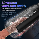 Detachable Sucking Vibrating Masturbation Cup