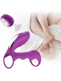 12 Vibration Modes Remote control Penis Ring