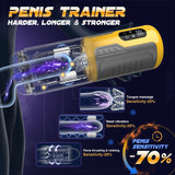 TREK|Dual Stimulation Thrusting and Rotating Vibrating Male Msturbation Toy