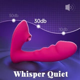 10 Sucking Modes G-Spot Stimulation Wearable Sucking Vibrator