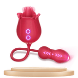 SKYLAR | Clitoral G-Spot Stimulator Rose Toy with Tongue