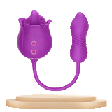 CARMEN | Sohimi 3 in 1 Tongue Licking Rose Toy Vibrator
