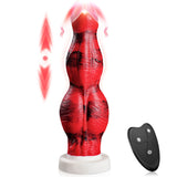 10" Knot Huge Dildo Women Sex Toy with 7 Vibration 7 Thrusting Mode