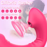 Suction & Vibration Bendable Wearable Clit Vibrator