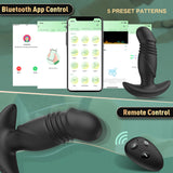 Thrusting & Vibrating Prostate Stimulator Butt Plug