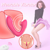 Suction & Vibration Bendable Wearable Clit Vibrator