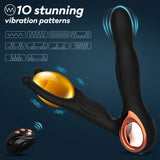 Balls Loop Vibration  Male Prostate Massager with Heating