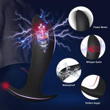 Electric Stimulation Prostate Massager Anal Vibrator